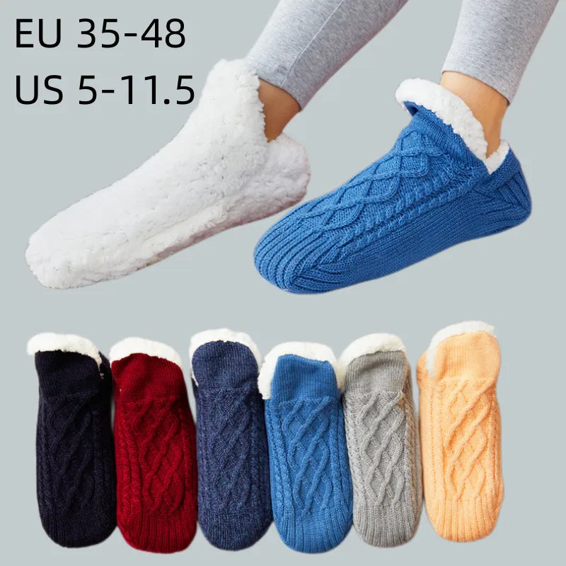 💥 Women's Indoor Non-slip Thermal Socks