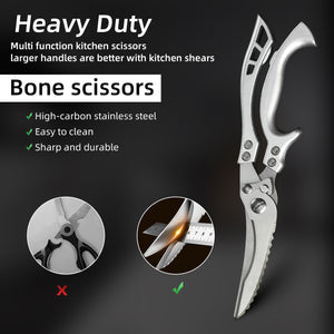 Multifunctional Steel Bone-Cut Scissors